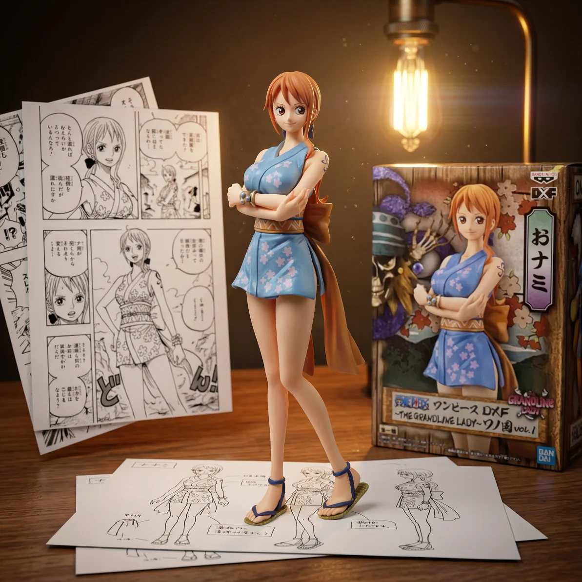 海贼王 和服娜美-17CM
