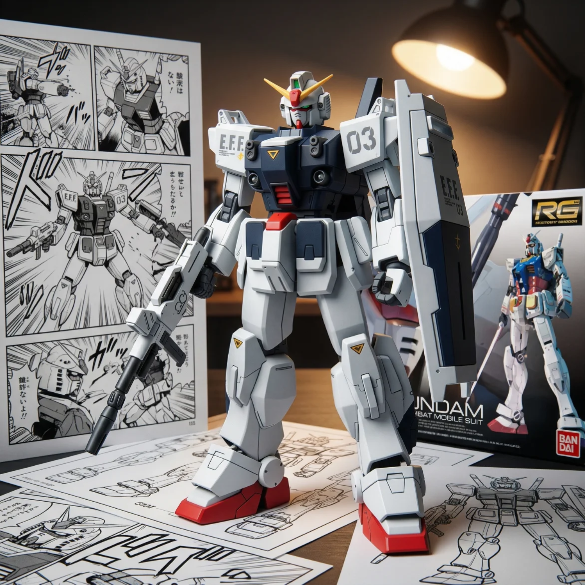 机动战士高达 209 苍蓝命运 3号机-12.5CM