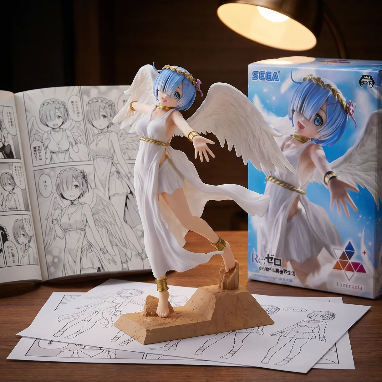 Re:从零开始的异世界生活 SEGA 蕾姆 超鬼天使-25CM