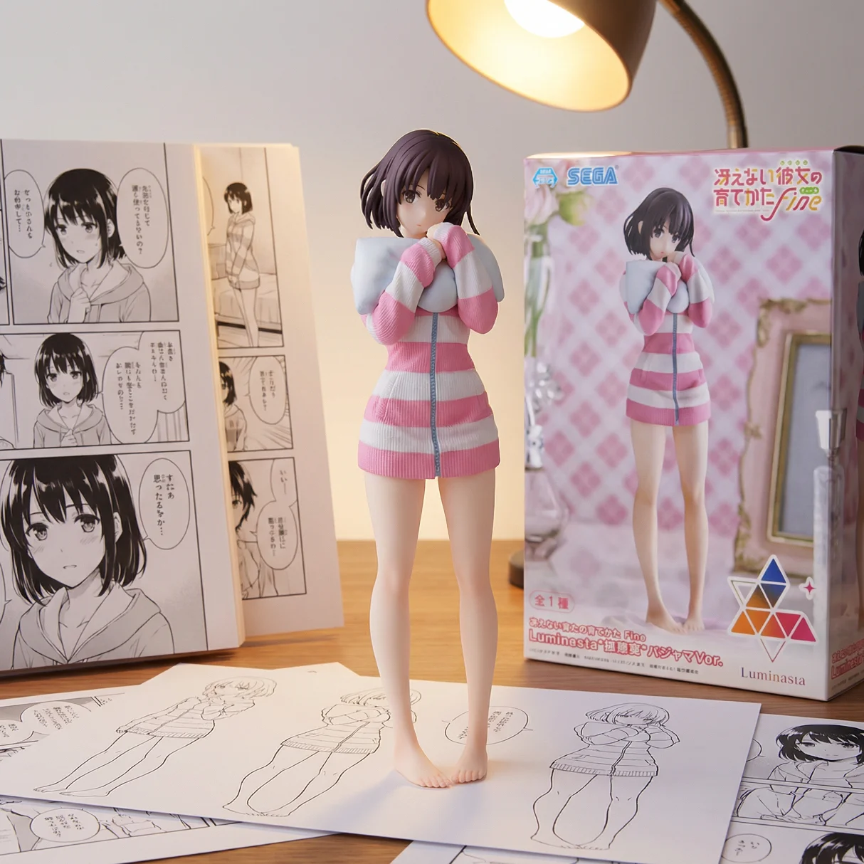 路人女主的养成方法 世嘉 Luminasta 加藤惠 睡衣-21CM