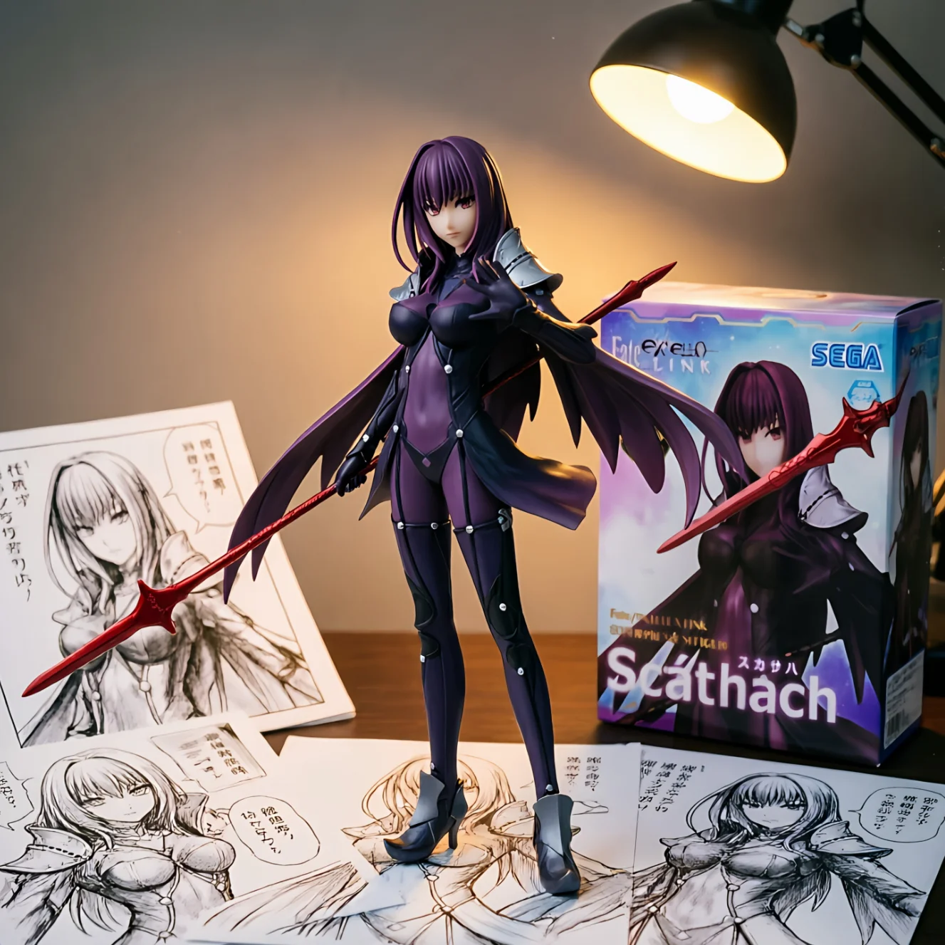 Fate / FGO SEGA 斯卡哈 枪阶-22CM
