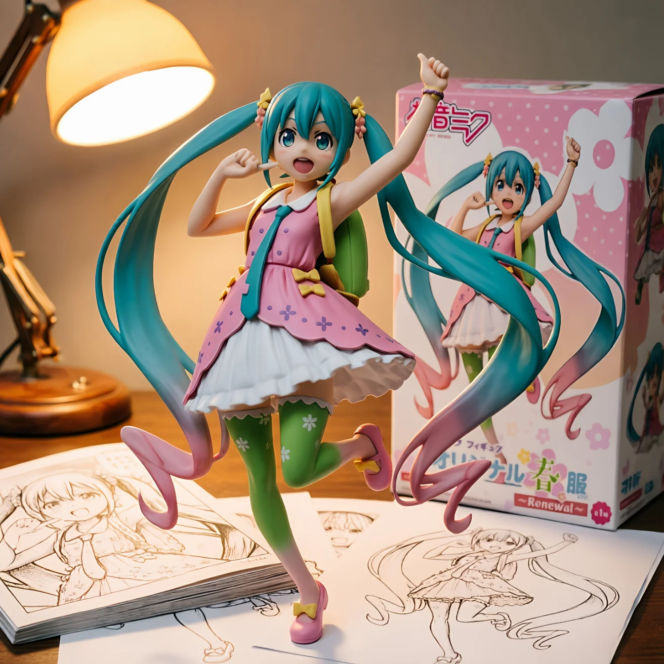 初音未来 TAITO 春服-18CM