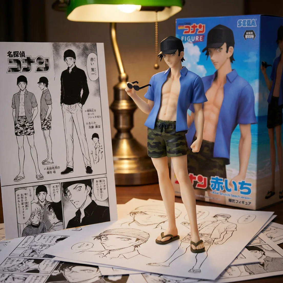 名侦探柯南 SEGA赤井秀一 海滩高约21cm