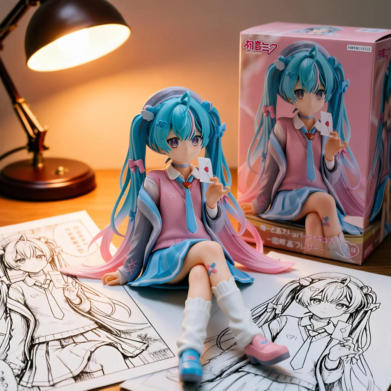 初音未来 恋爱夹克 深蓝色-CM