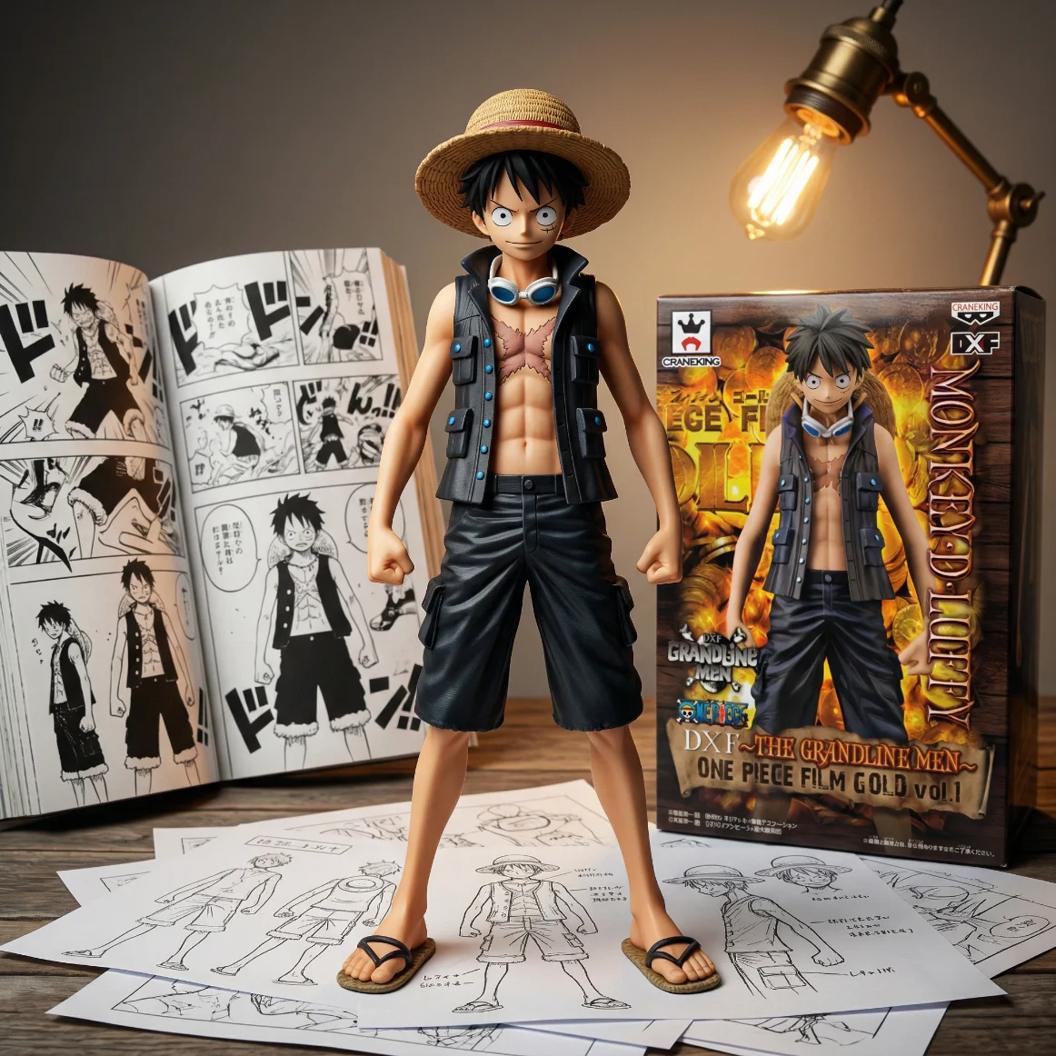海贼王 DXF 路飞-17CM