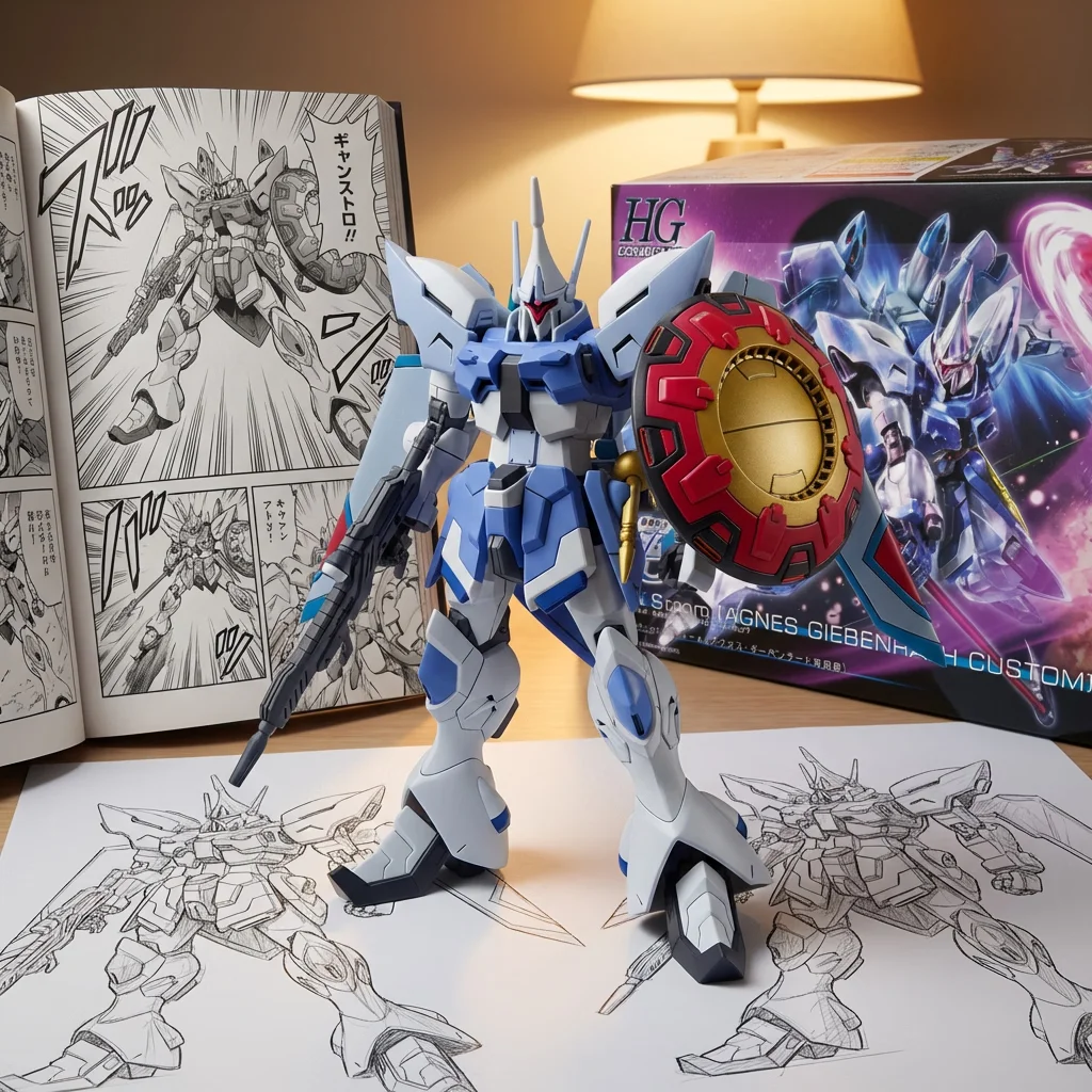 机动战士高达 HG 奔流强人-14CM