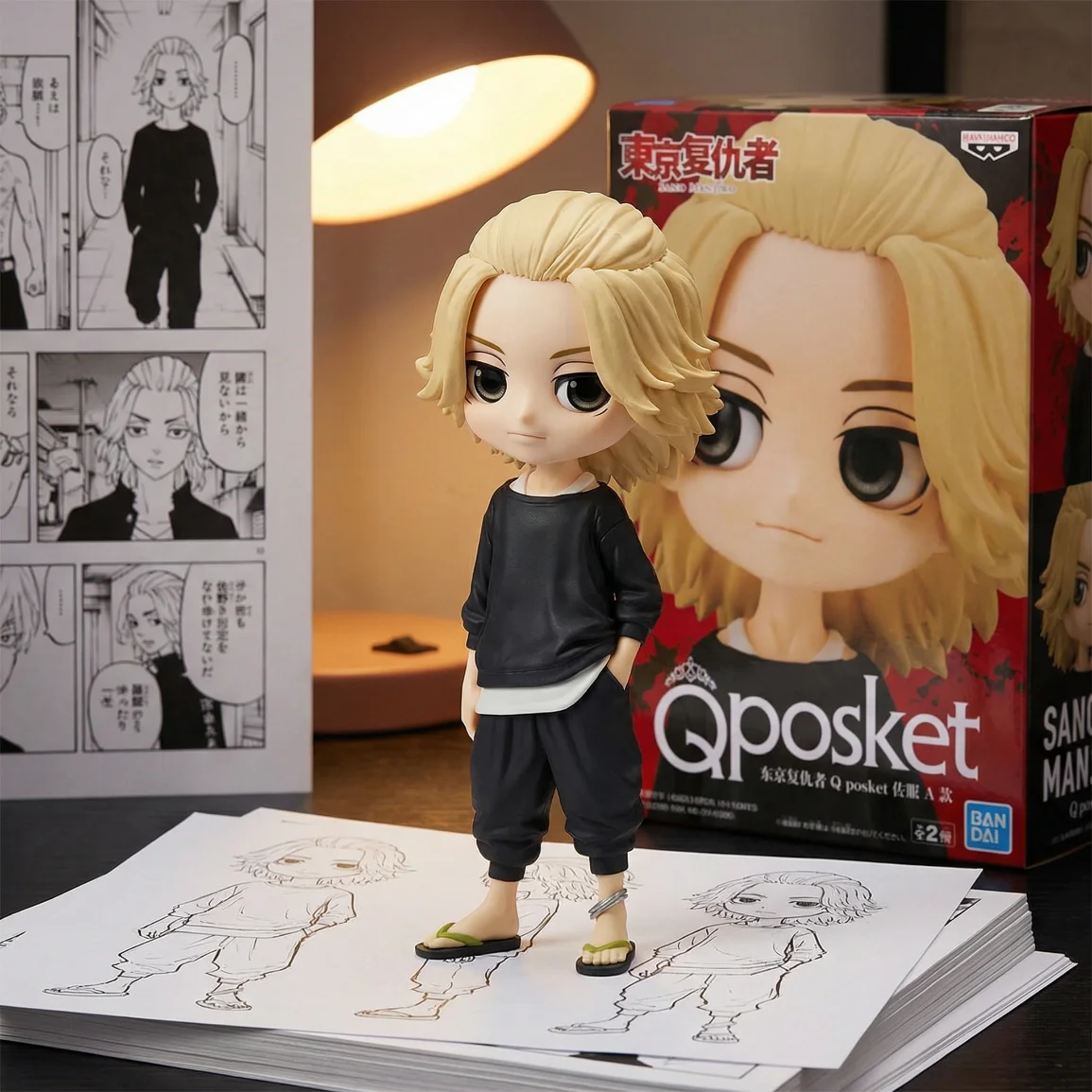 东京复仇者 Q posket 佐野万次郎 私服 -15CM