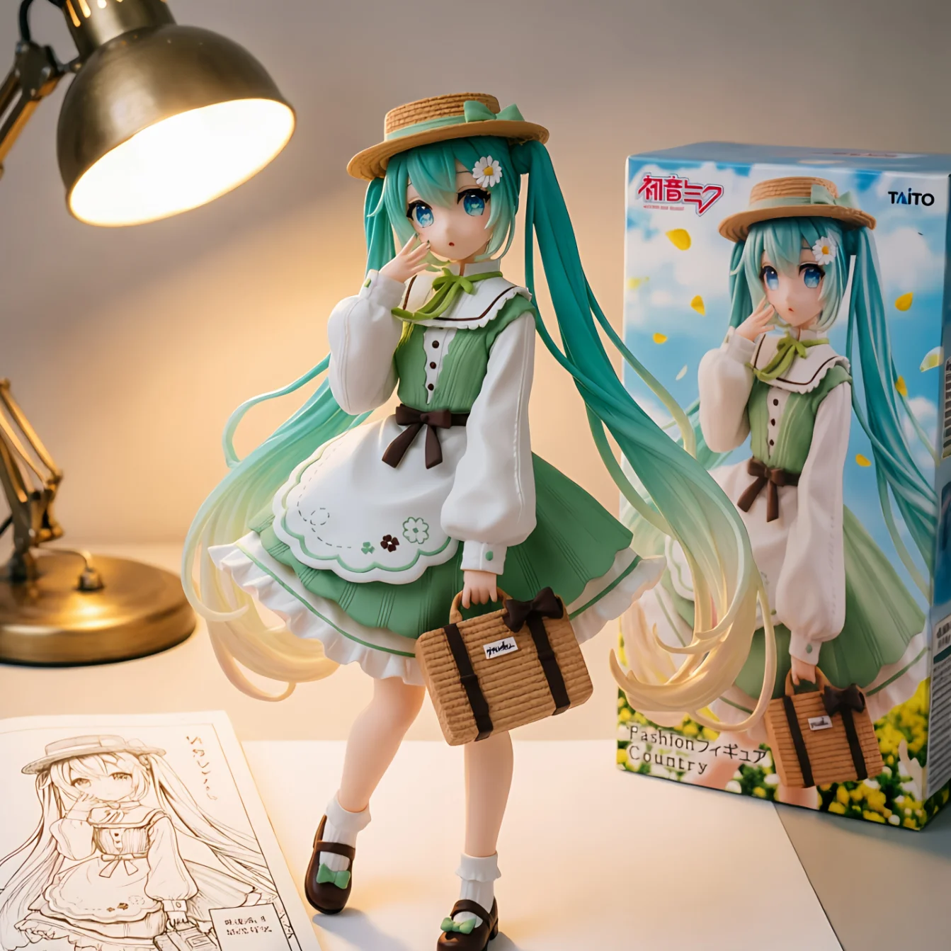 初音未来 Fashion 田园风-18CM