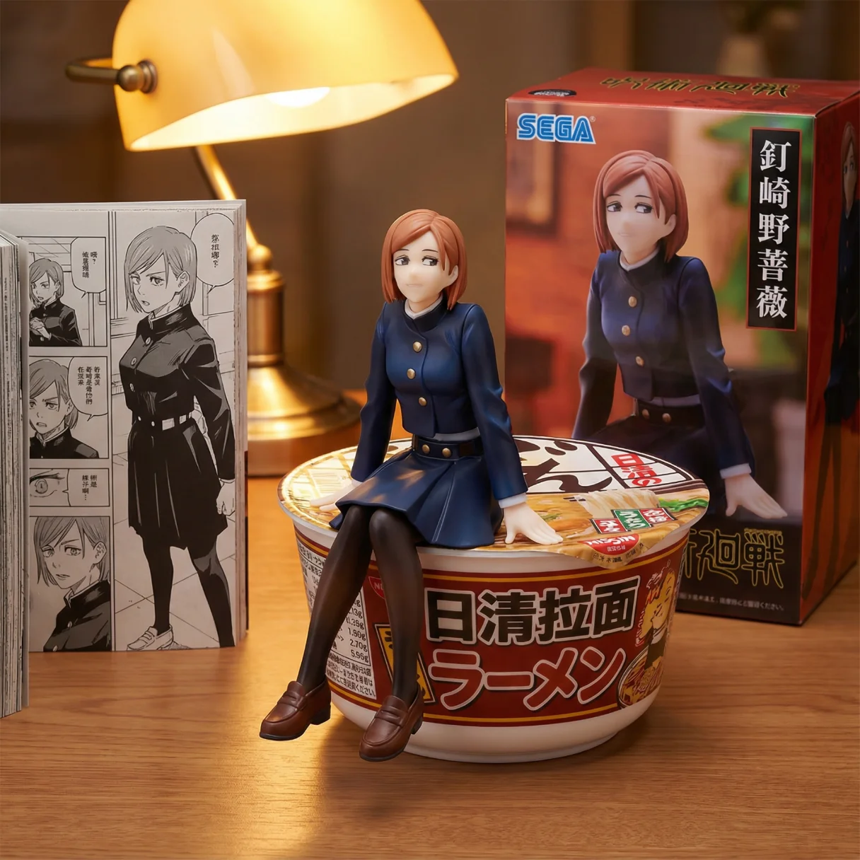 咒术回战 SEGA 钉崎野蔷薇 泡面压-14CM