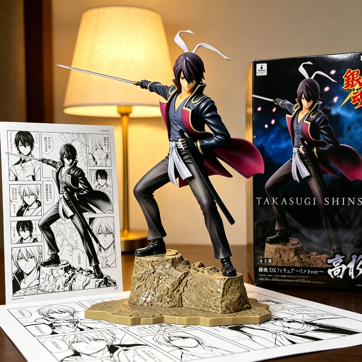银魂 DX 高杉晋助 战斗-17CM