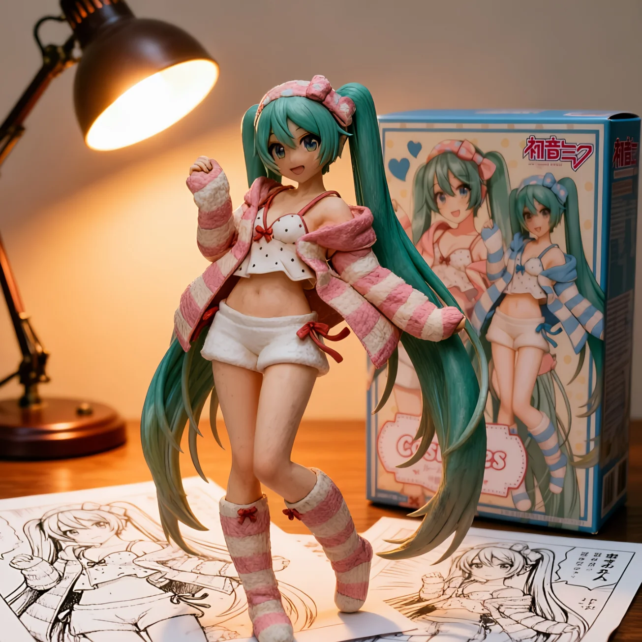 初音未来 TAITO 睡衣-18CM