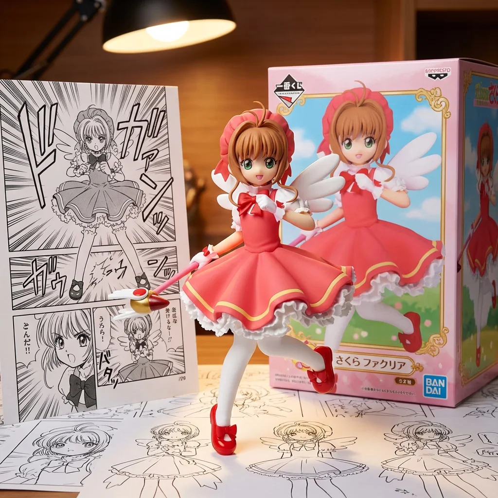 魔卡少女樱 万代BANDI 眼镜厂 木之本樱-20CM