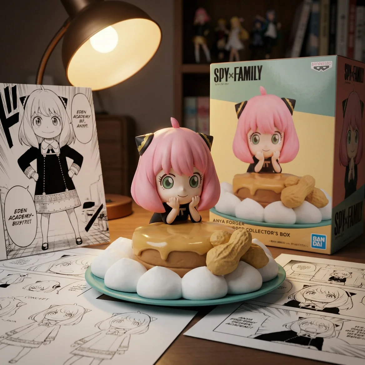 间谍过家家 -8CM眼镜厂 掌中甜品 B款 阿尼亚-8CM