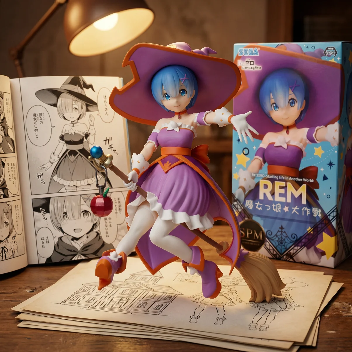 Re:从零开始的异世界生活 SEGA 蕾姆 魔女 SEGA-94407-18CM