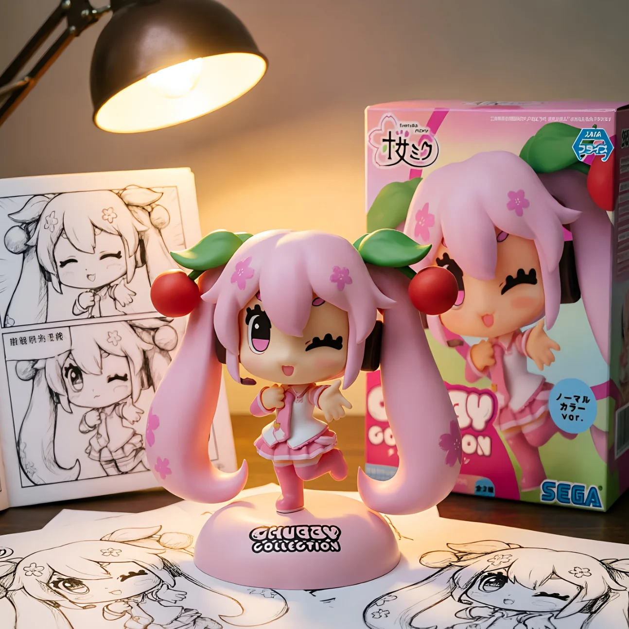 初音未来 CHUBBY 樱 原色-11CM