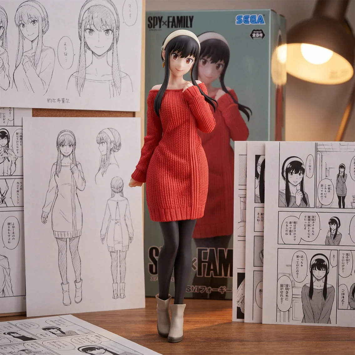 间谍过家家 SEGA 约尔 红色私服-20CM