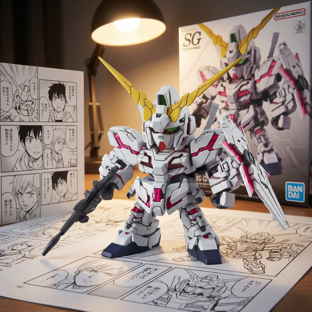 机动战士高达 独角兽8cm