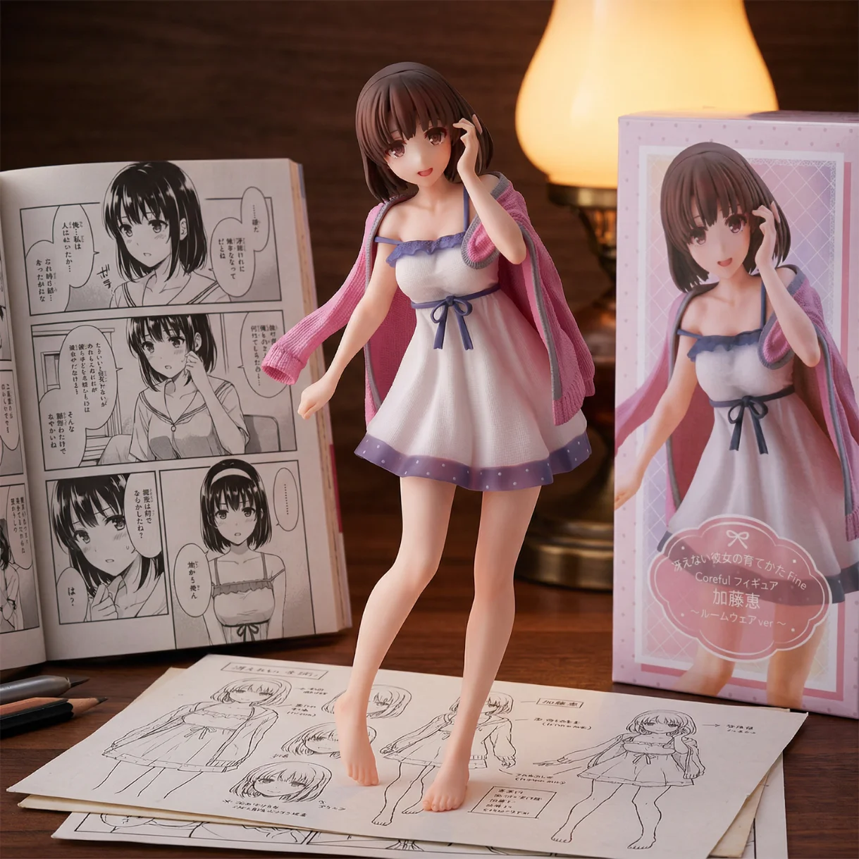 路人女主的养成方法 taito 加藤惠 睡衣-20CM