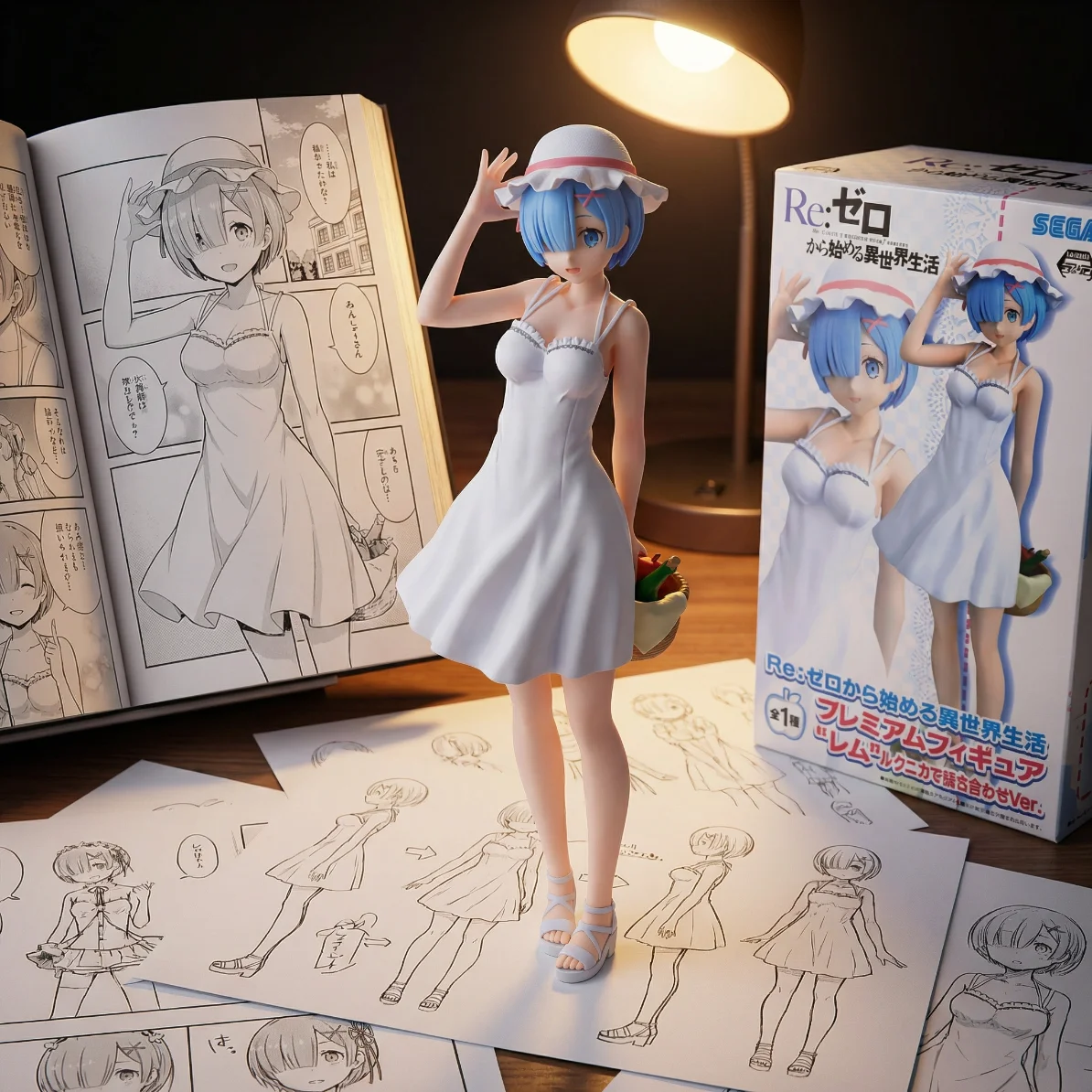 Re:从零开始的异世界生活 蕾姆 便服连衣裙-21CM