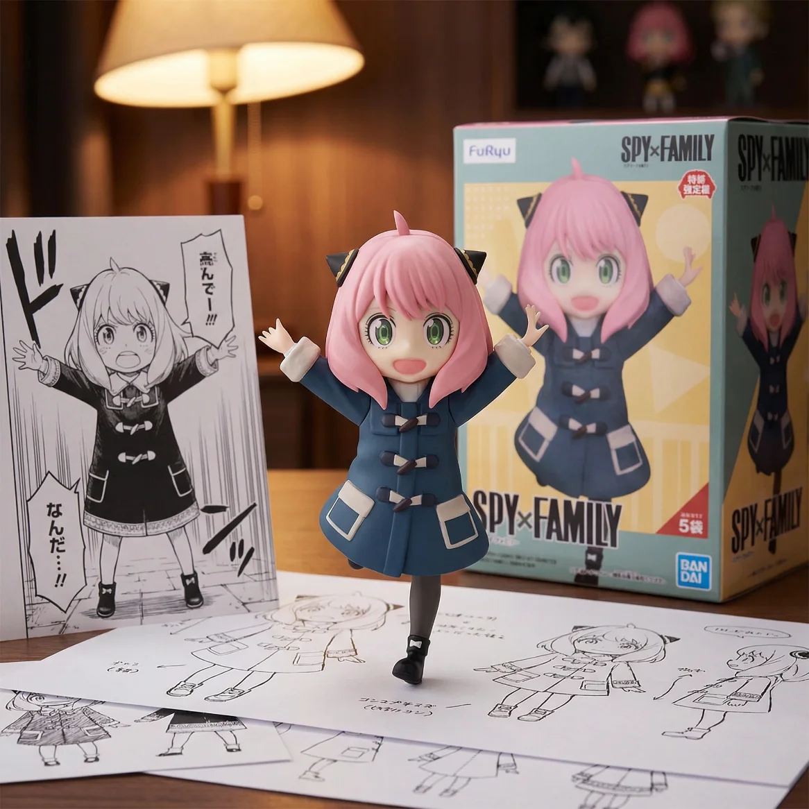 间谍过家家 FURYU TTI 阿尼亚 冬装-13CM