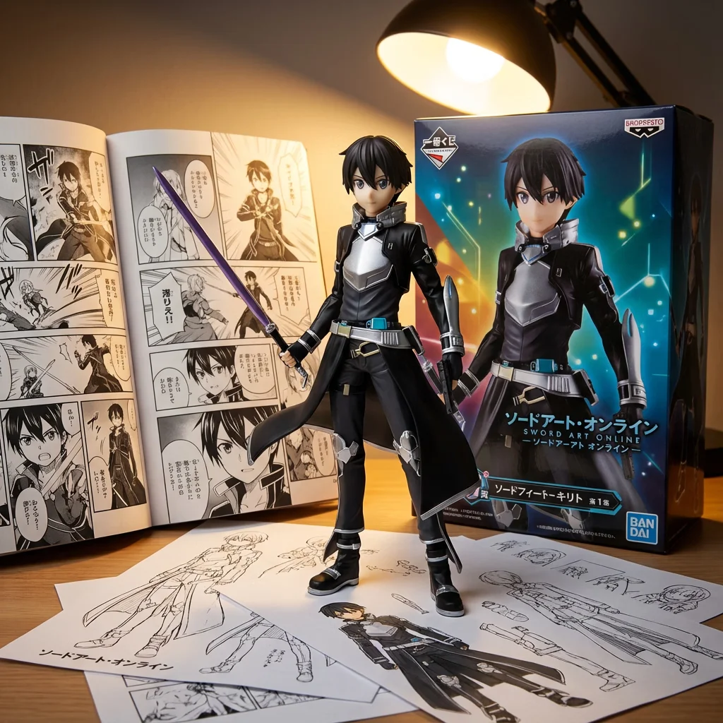 刀剑神域 一番赏 figure 桐人-18CM