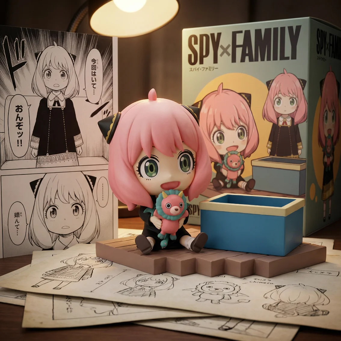 间谍过家家 FURYU 迷你HOLD 阿尼亚 玩具-8CM
