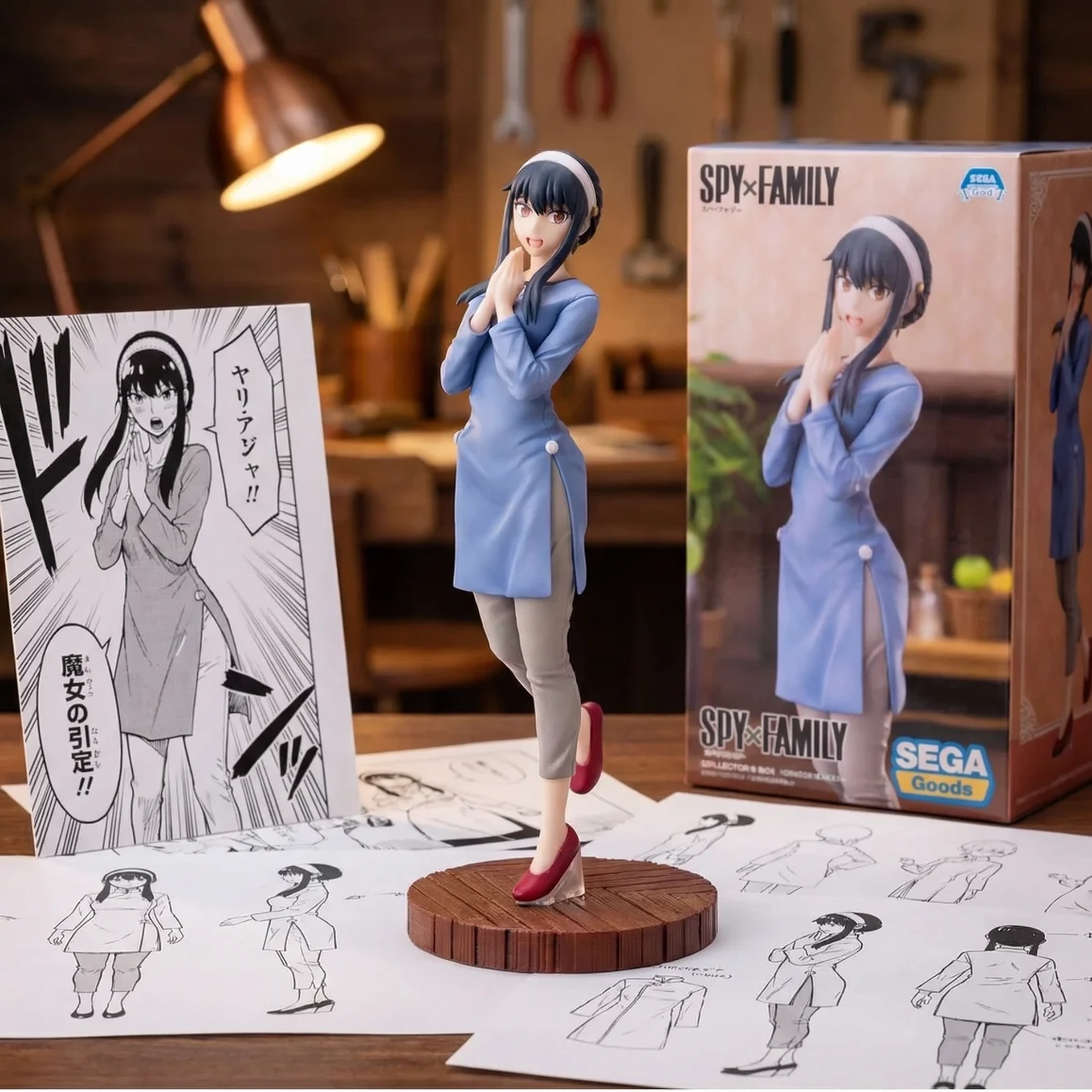 间谍过家家 SEGA 约尔 蓝色常服-20CM