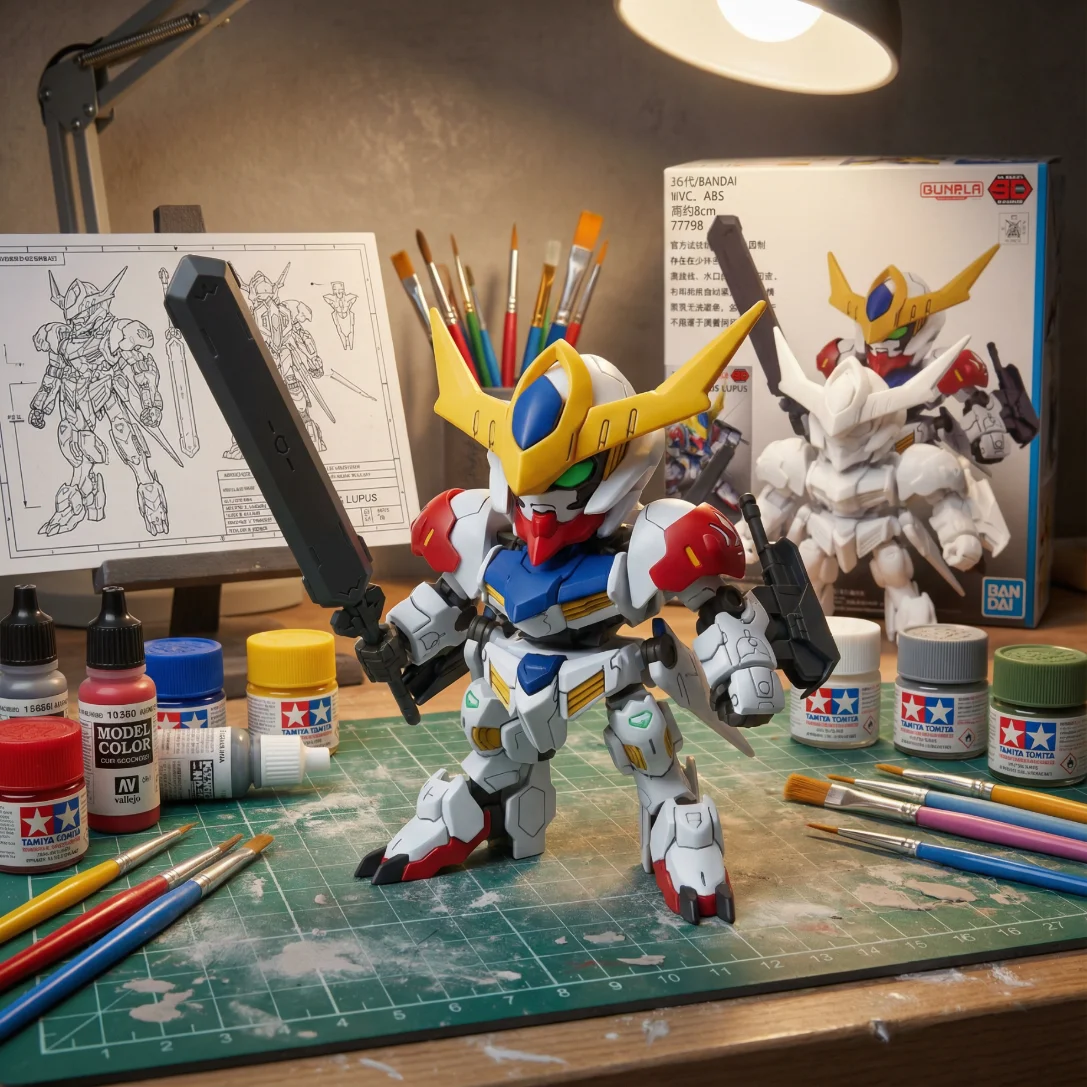 机动战士高达 巴巴托斯 天狼型 8cm