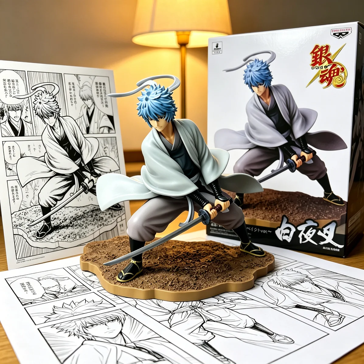 银魂 DX 白夜叉 战斗-17CM