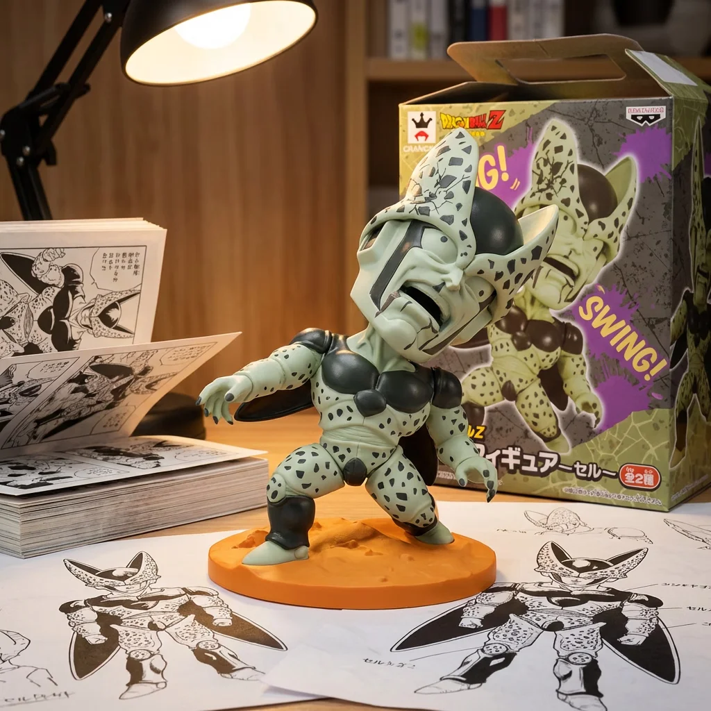 七龙珠 细胞分裂 沙鲁 灰色-13CM