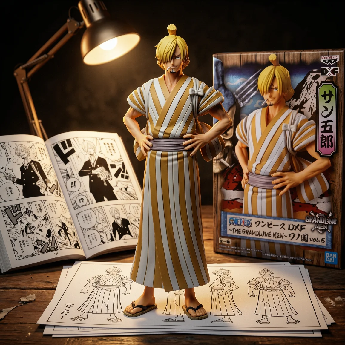 海贼王 DXF 和之国 山治-15CM