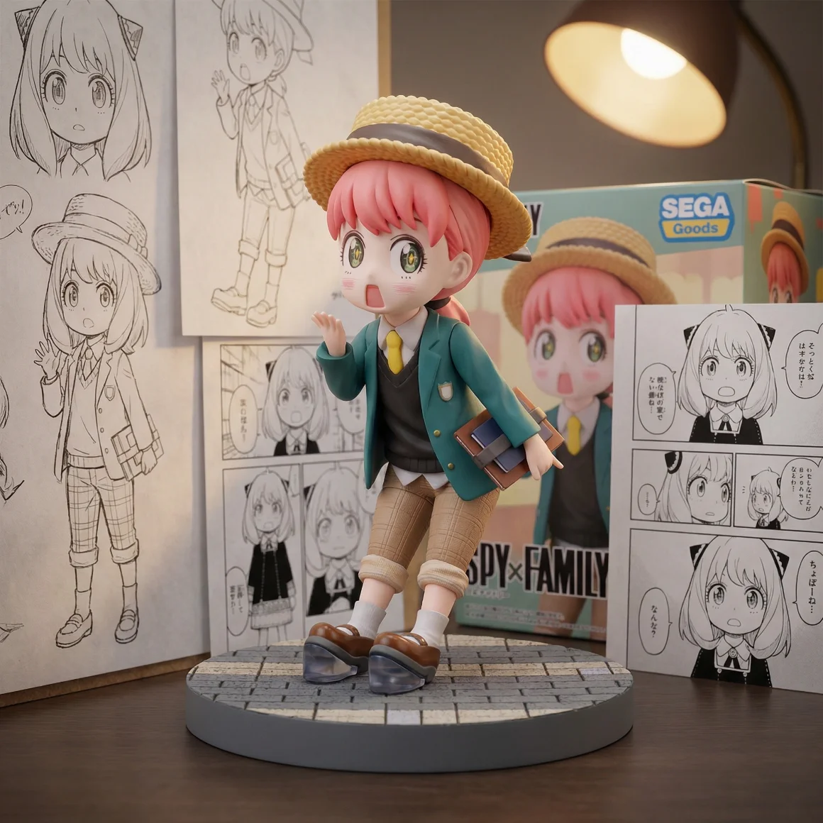 间谍过家家 SEGA 阿尼亚 时尚穿搭-16CM