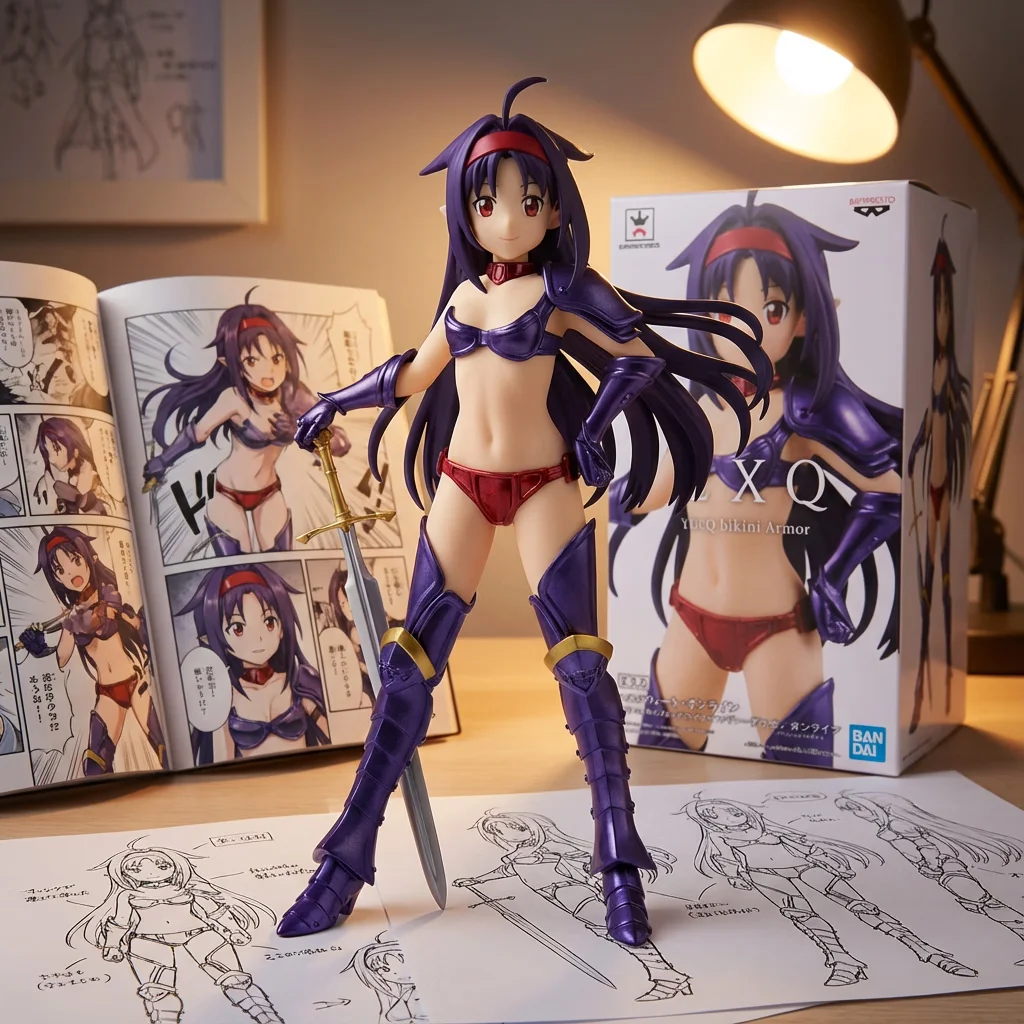 刀剑神域 EXQ 优纪 比基尼铠甲-18CM