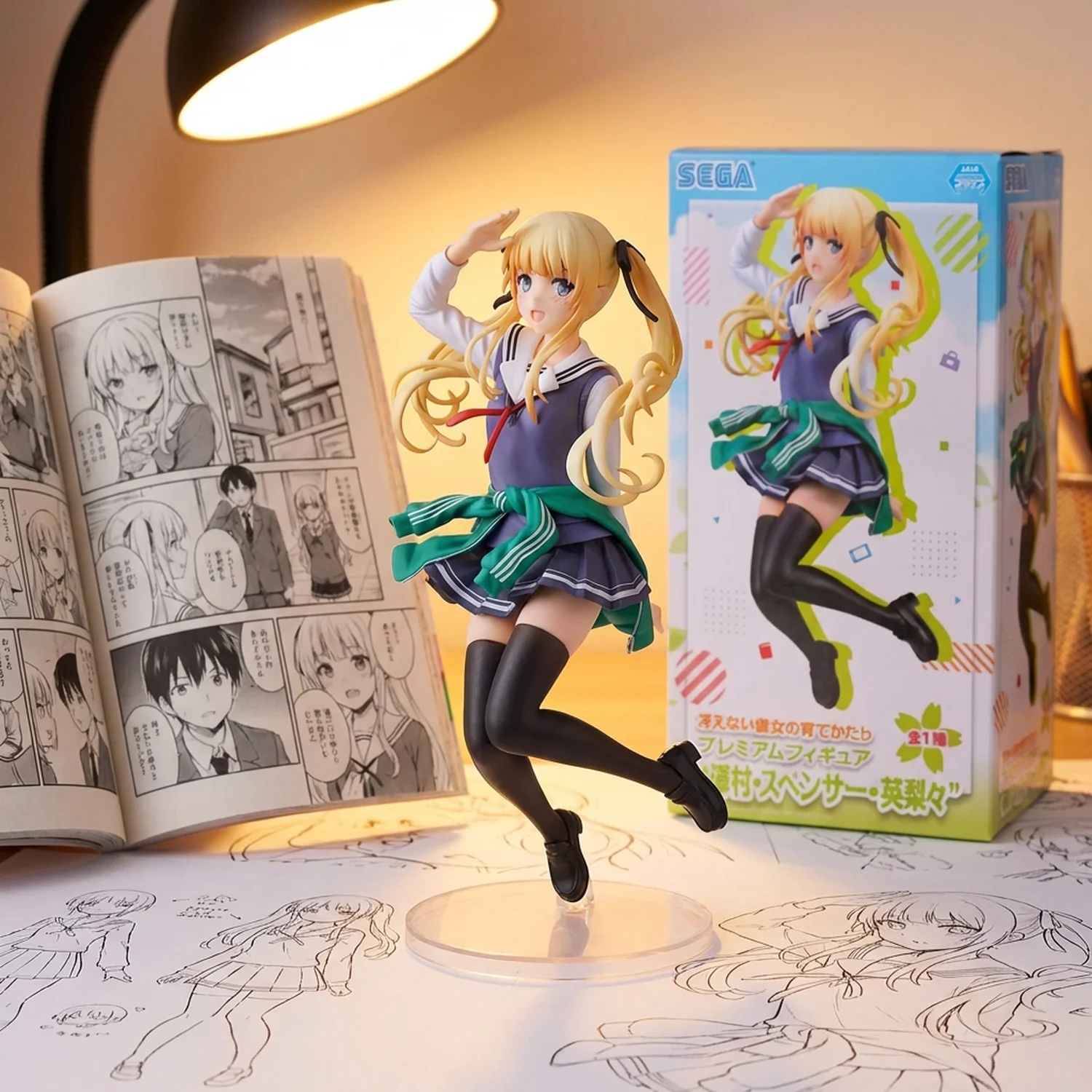 路人女主的养成方法 英梨梨 校服-21CM