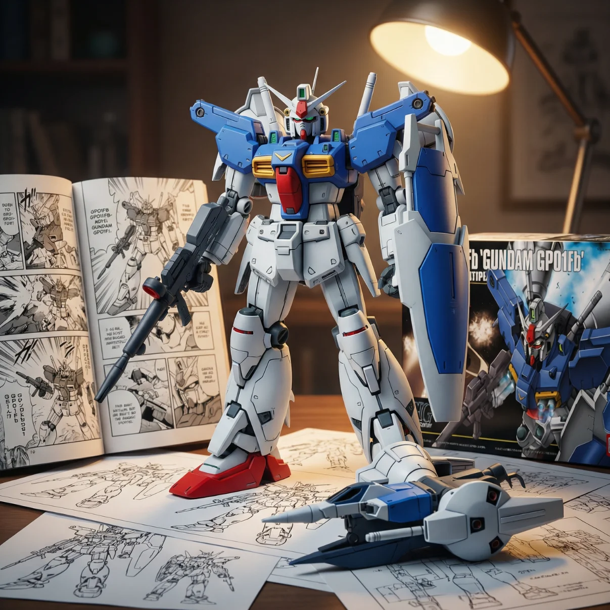 机动战士高达 高达GP01 FB-13.5CM