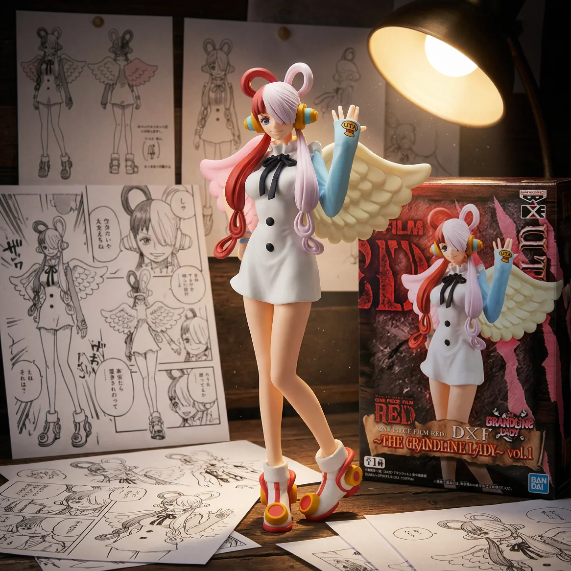 海贼王 DXF 剧场版RED 乌塔-16CM
