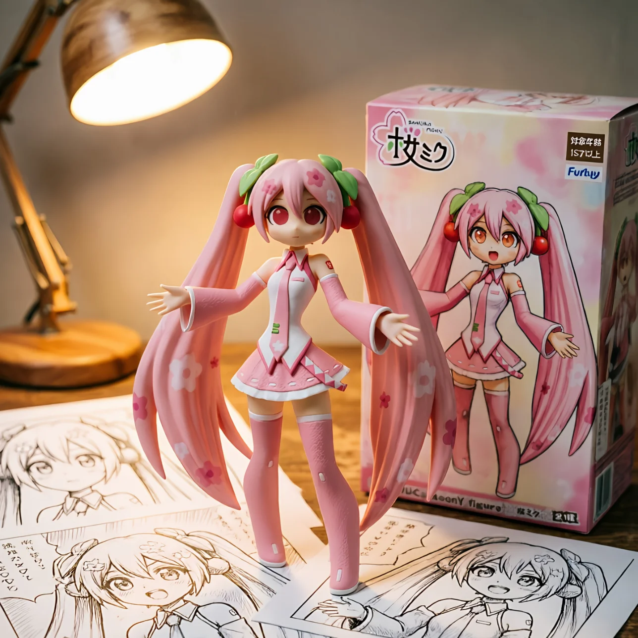 初音未来 FURYU 樱初音 CartoonY-16CM