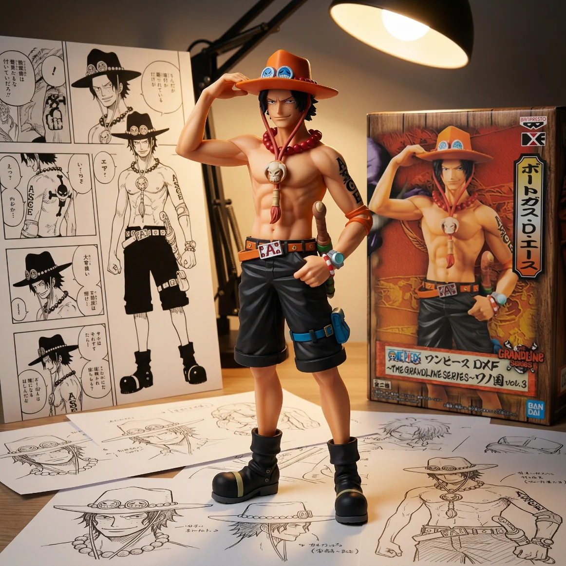 海贼王 艾斯-17CM