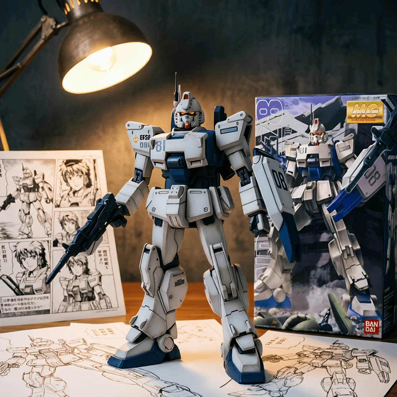 机动战士高达 Ez8 陆战型高达-18CM