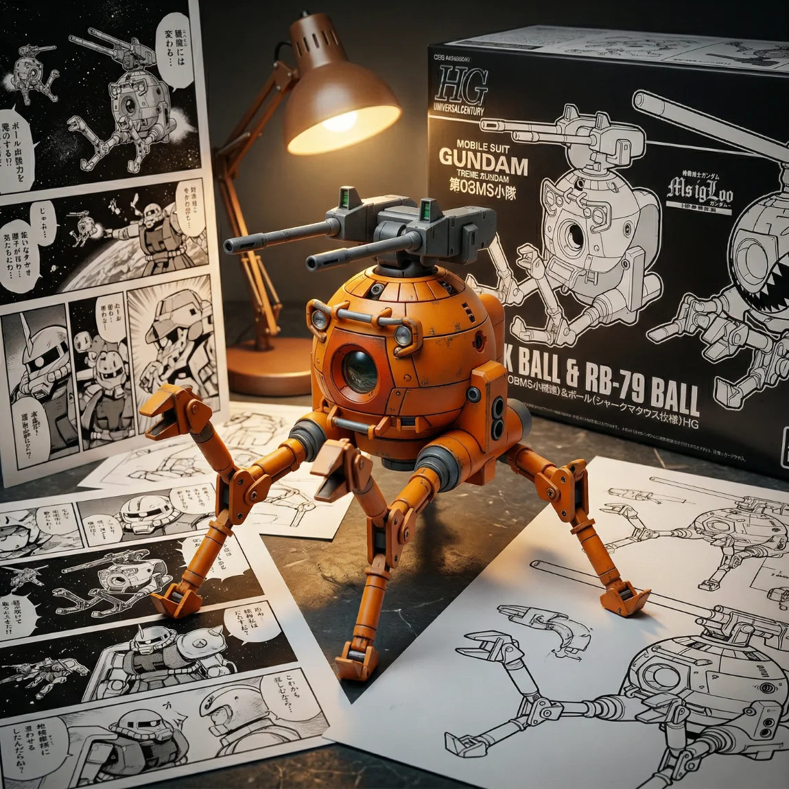 机动战士高达 PB 铁球 08小队-12.5CM