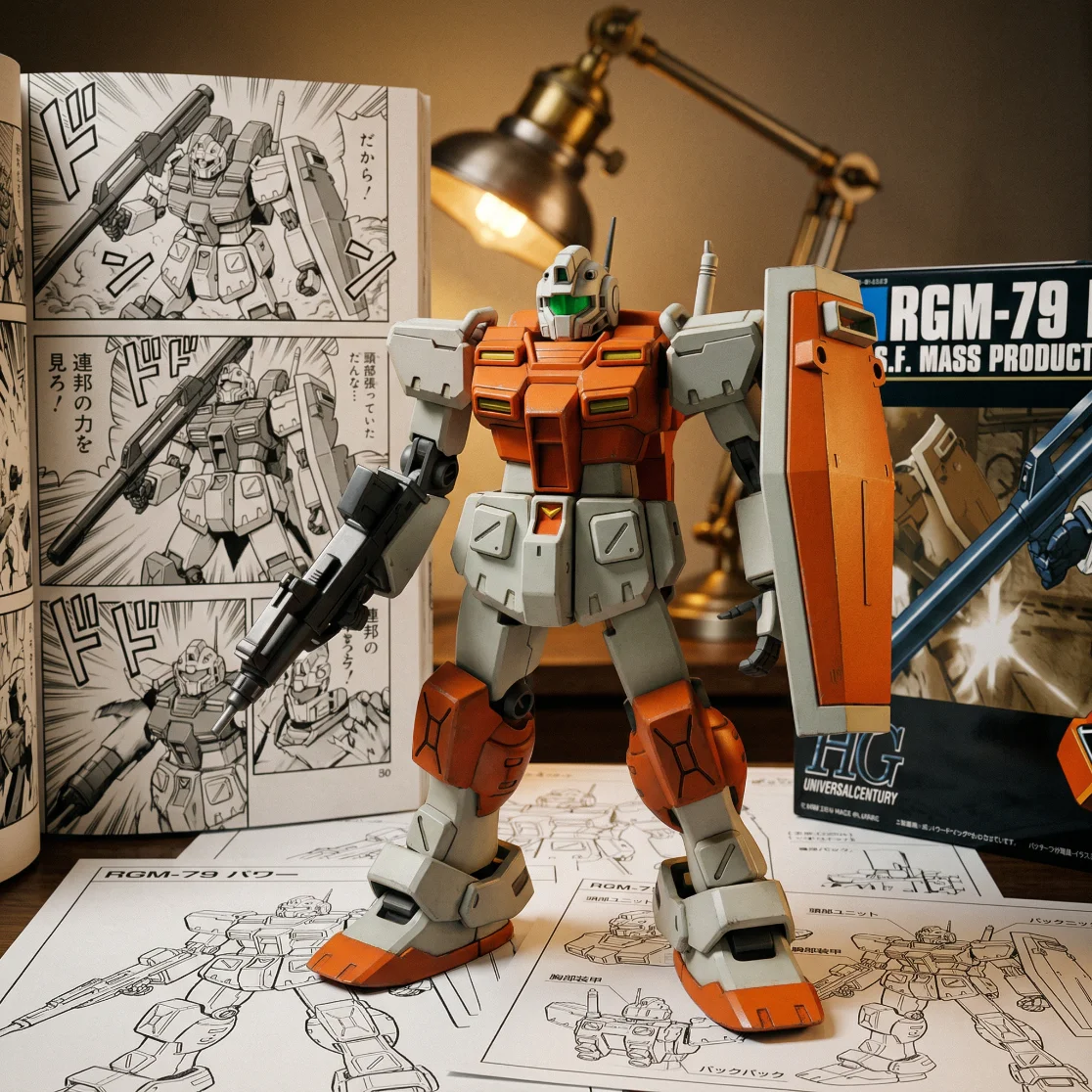 机动战士高达 强力 吉姆-13CM
