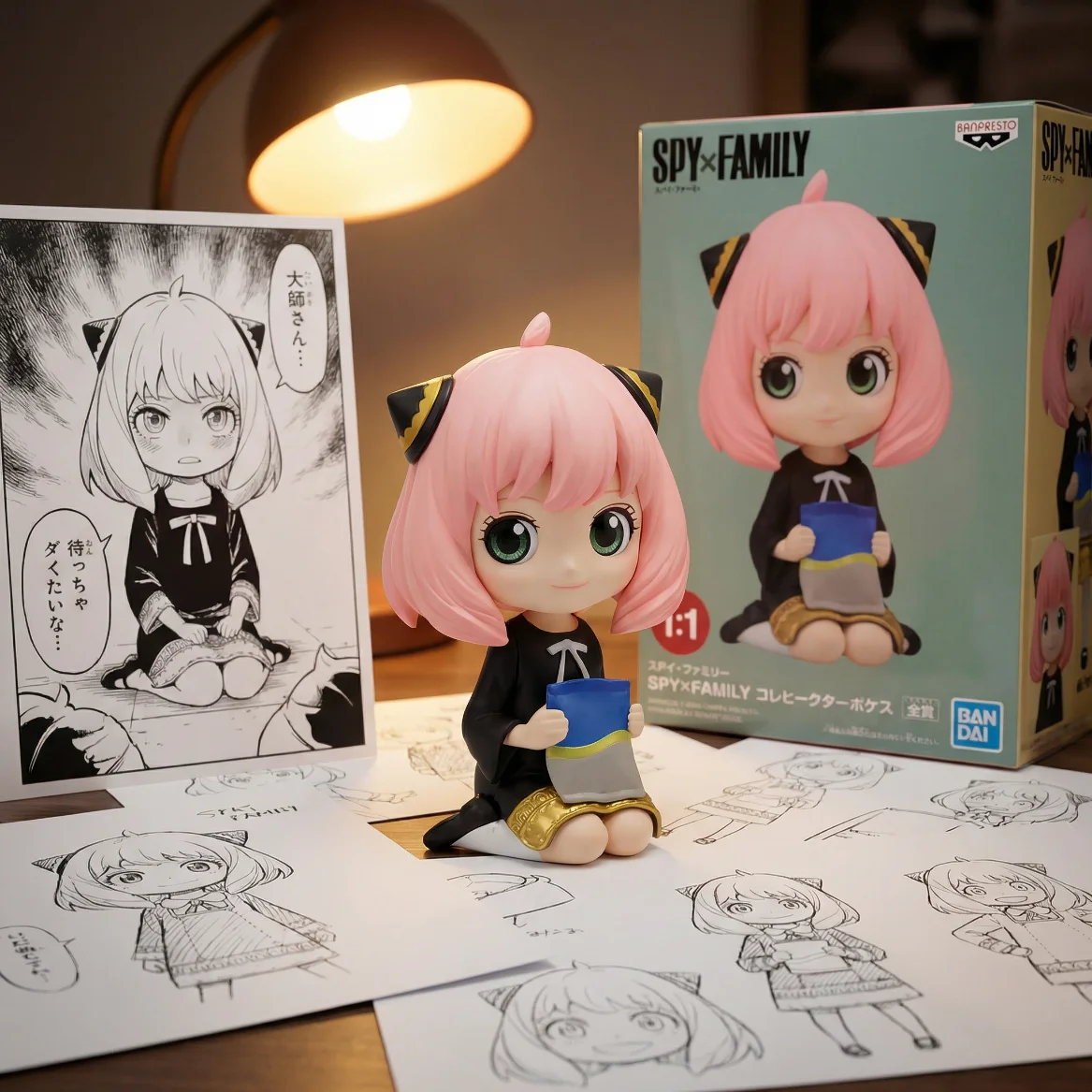 间谍过家家 眼镜厂 Qposket 阿尼亚 B-4CM