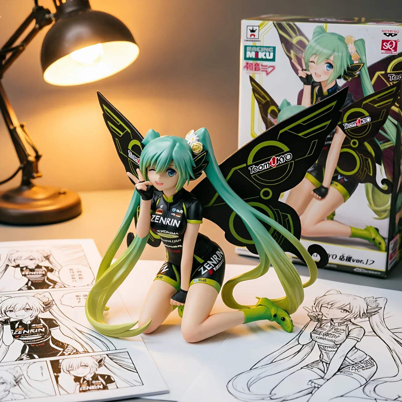初音未来 眼镜厂 编年史 2017 右京车队 应援-13CM