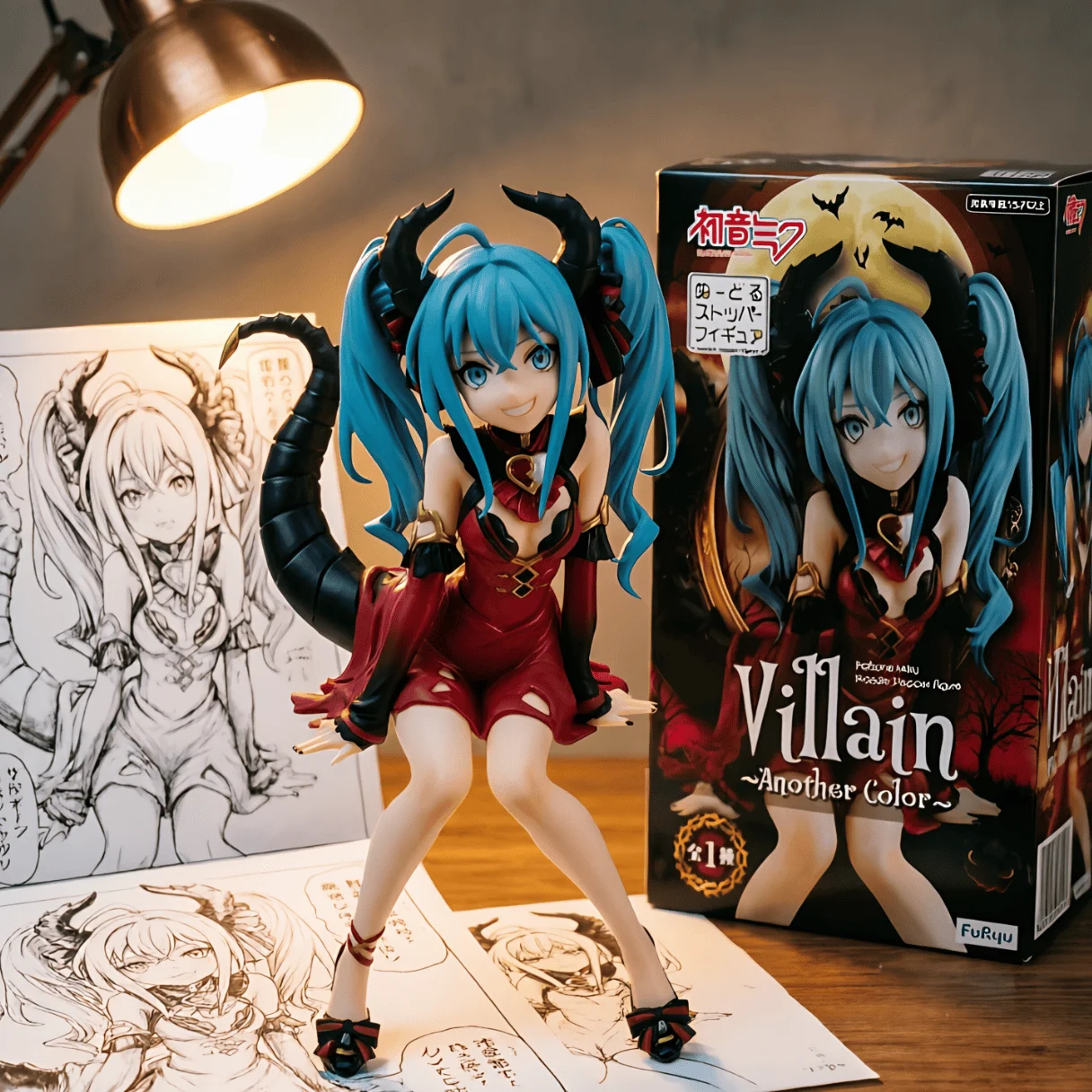 初音未来 FuRyu 小恶魔 红色-16CM