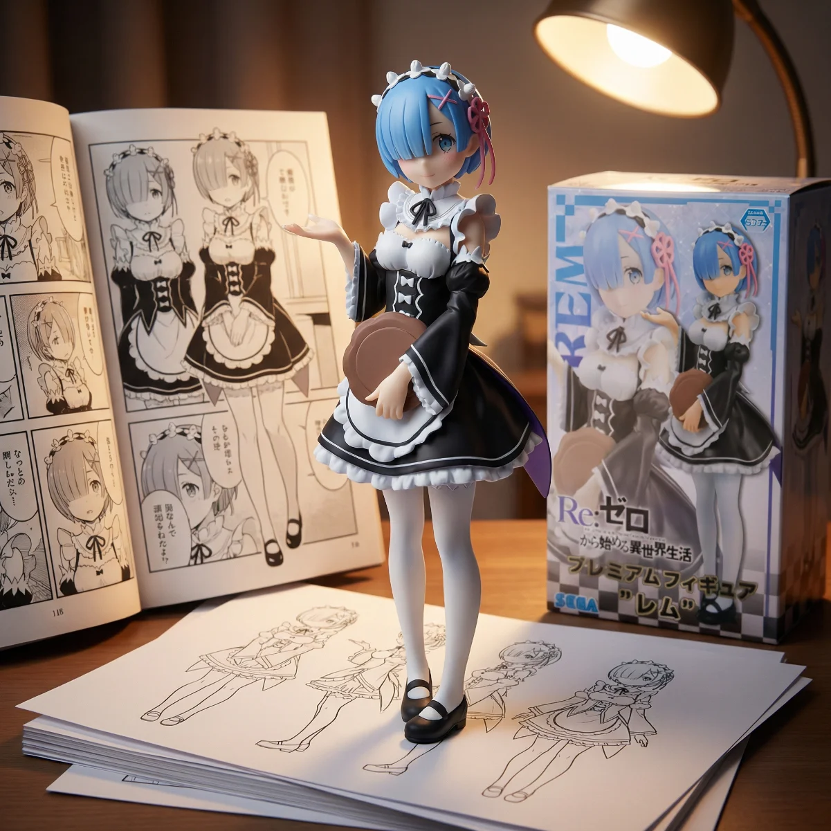Re:从零开始的异世界生活 SEGA 蕾姆 女仆 动画版 SEGA-21CM