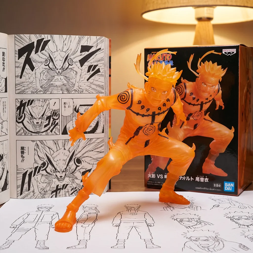火影忍者 VS 鸣人 兽尾衣-17CM