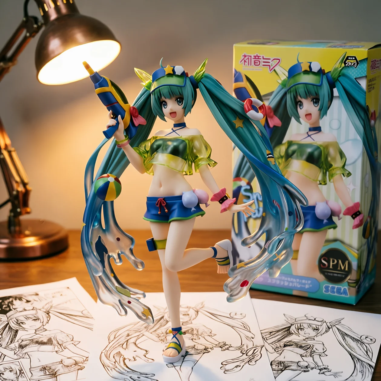 初音未来 SEGA 水枪 高-22CM