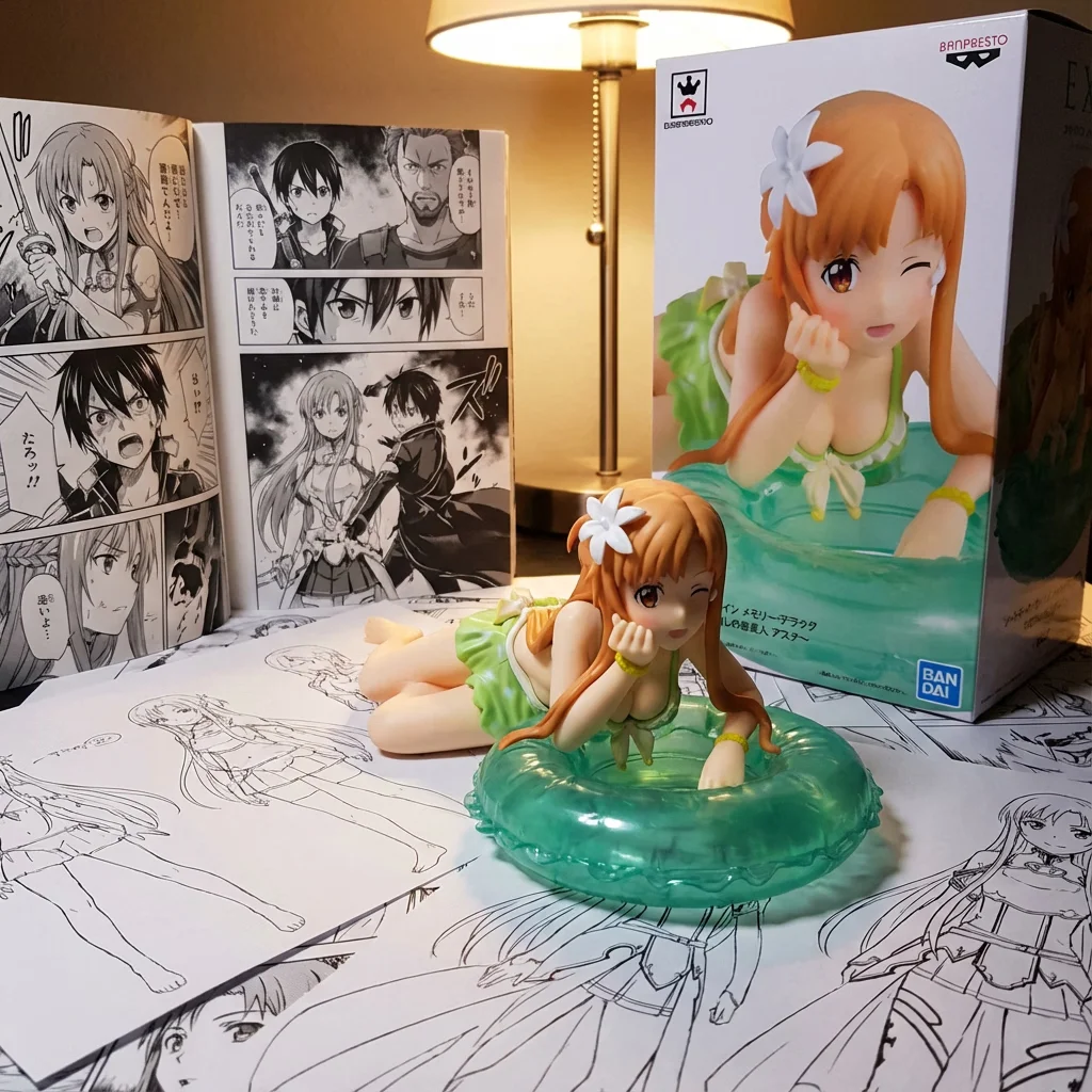 刀剑神域 EXQ 亚丝娜 泳装-17CM