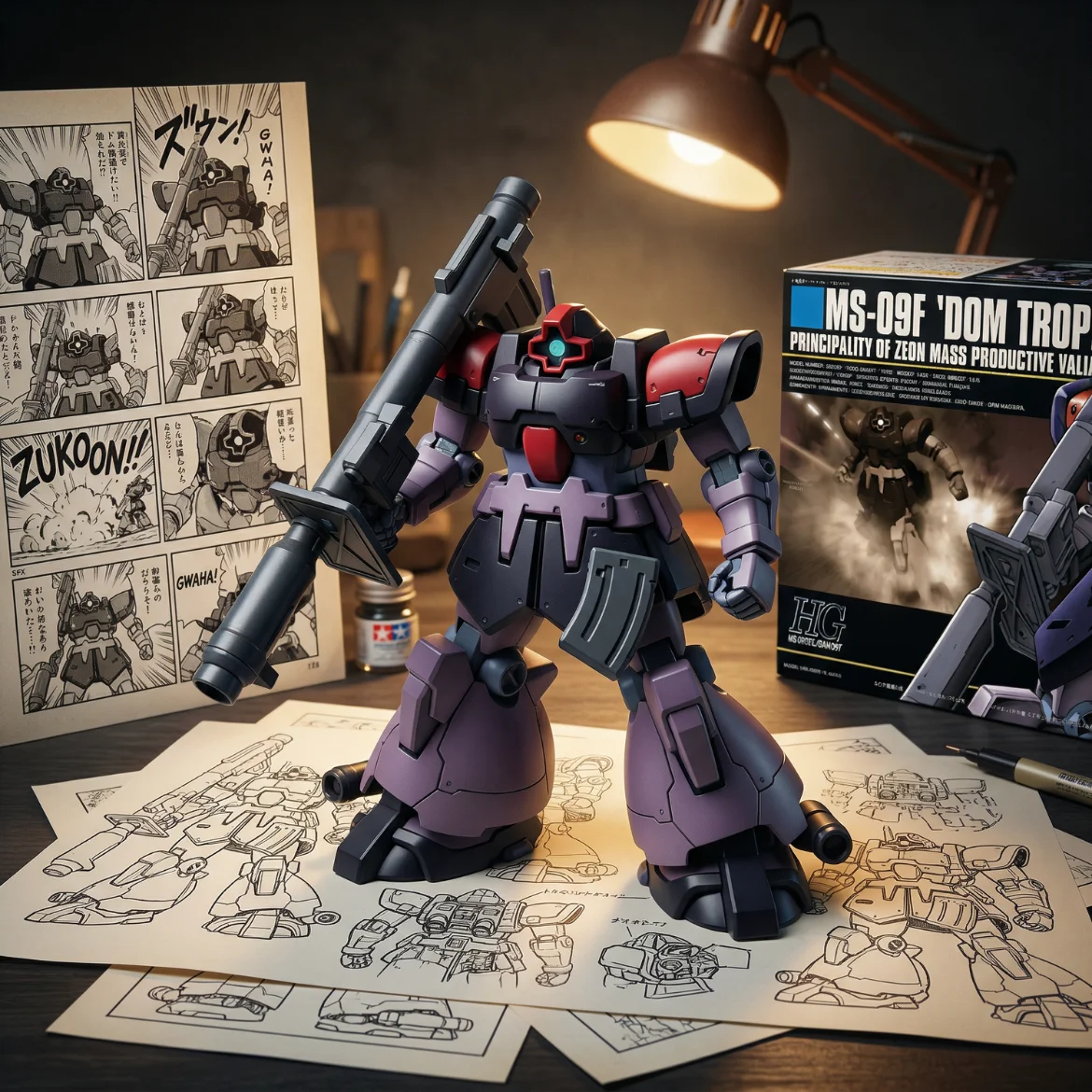 机动战士高达 017 热带 大魔-13CM