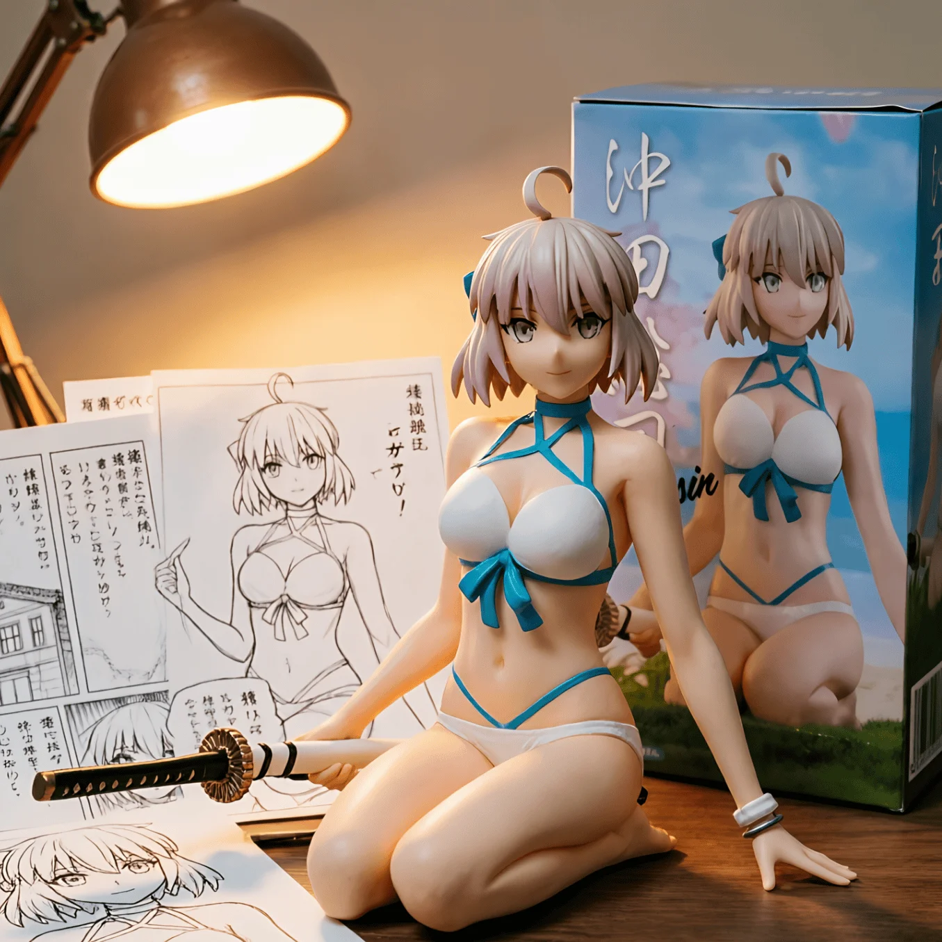 Fate / FGO 冲田总司 泡面压-11CM